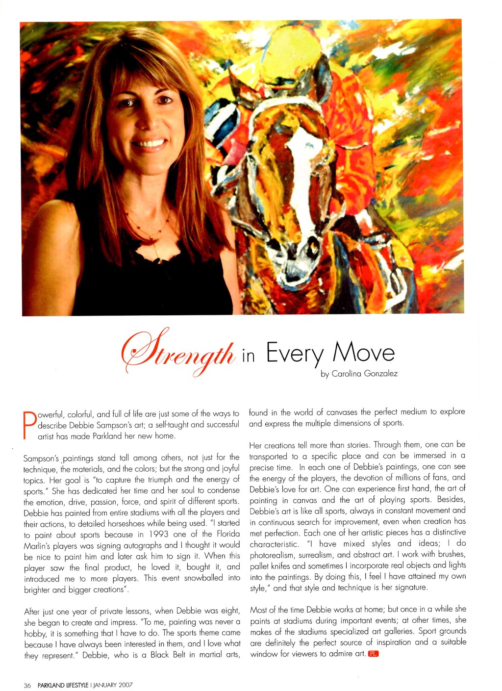 Debbie Sampson, Strength in Every&nbsp;Move