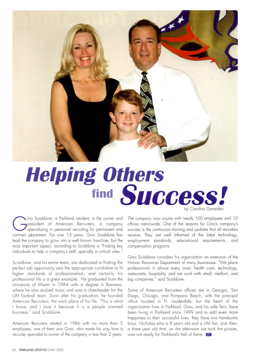 Gino Scialdone, Helping Others Find&nbsp;Success!