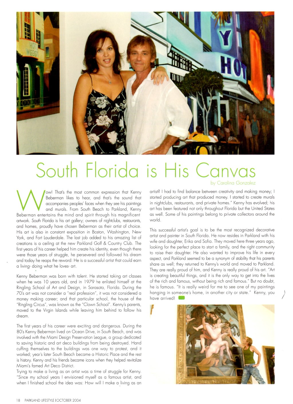 Kenny Beberman – South Florida is His&nbsp;Canvas