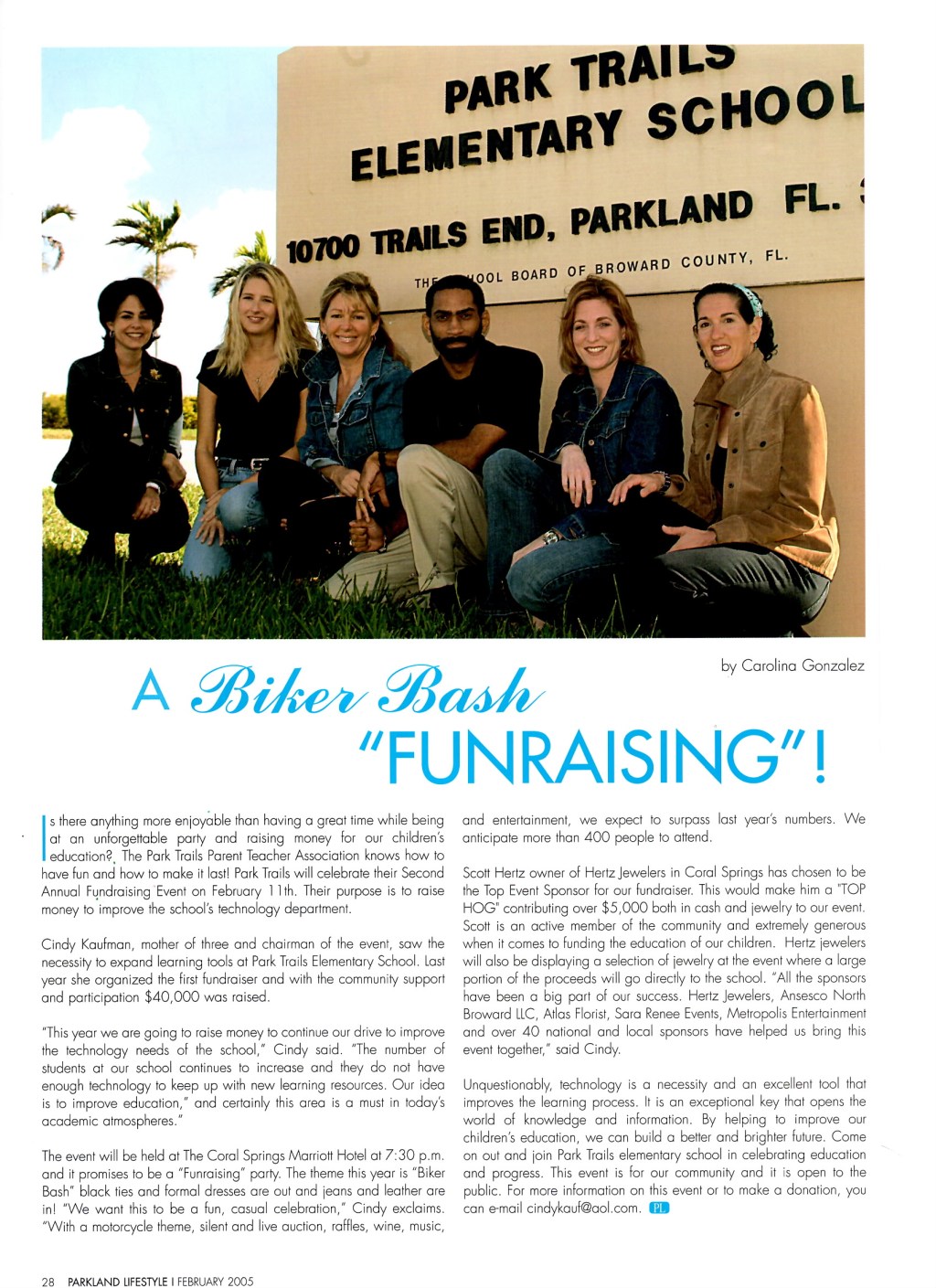 A Biker Bash “Fun-raising”