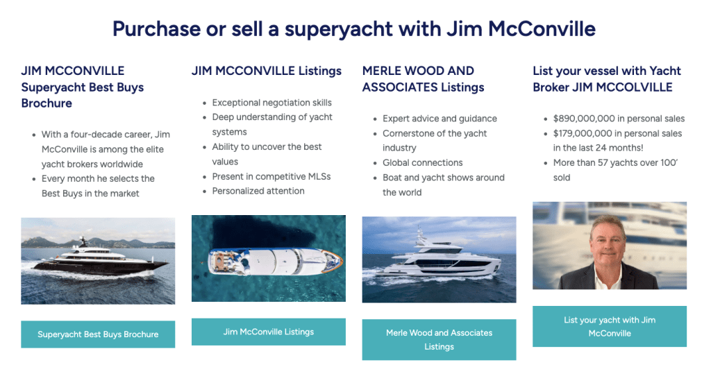 Website created by Carolina Gonzalez (Carolina Portilla Garces)
Superyachtbestbuys.com 